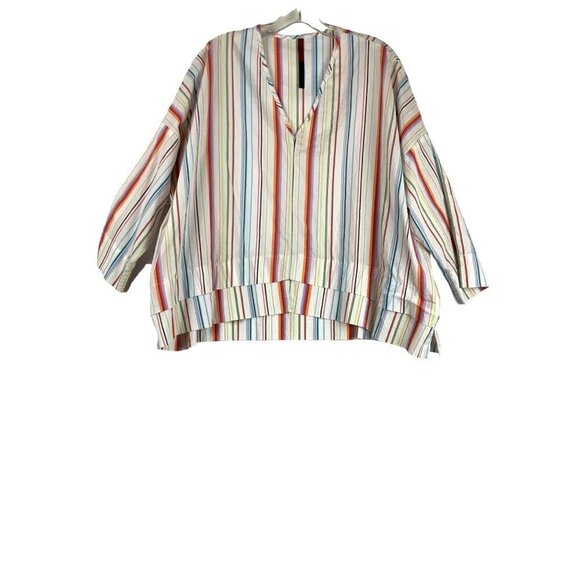 Blanque womens top 3X. Up to 60 chest 60 hip 26 long very lightweight fine cotto - Picture 2 of 5